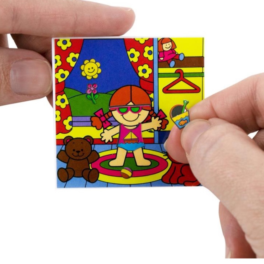 NWT World's Smallest Colorforms - My First Colorforms Miss Weather Dress Up Set - Picture 4 of 5